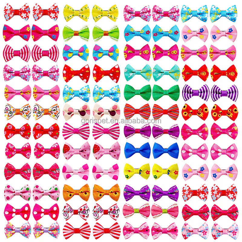 NƠ KẸP TÓC CÀI TÓC THỜI TRANG DỄ THƯƠNG CHO THÚ CƯNG CHÓ MÈO