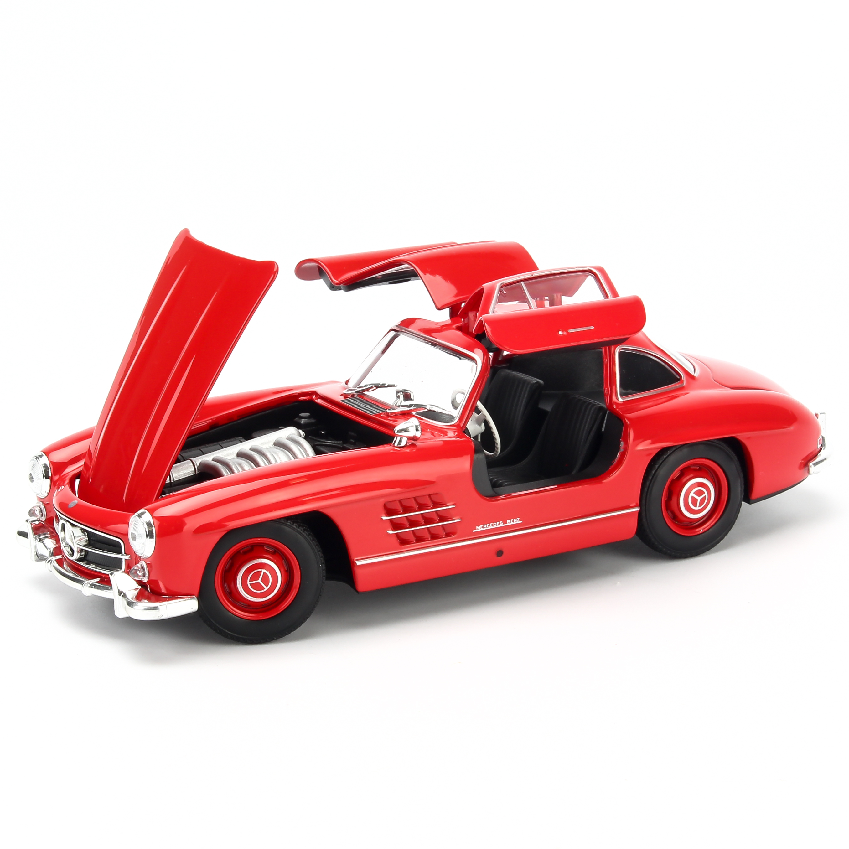 Mô hình xe Mercedes-Benz 300SL Red 1:24 Welly - 24064W