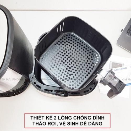 Nồi chiên không dầu DAICHIPRO DCP-A9 9 lít, bếp chiên chính hãng công nghệ Rapid Air - Hàng chính hãng