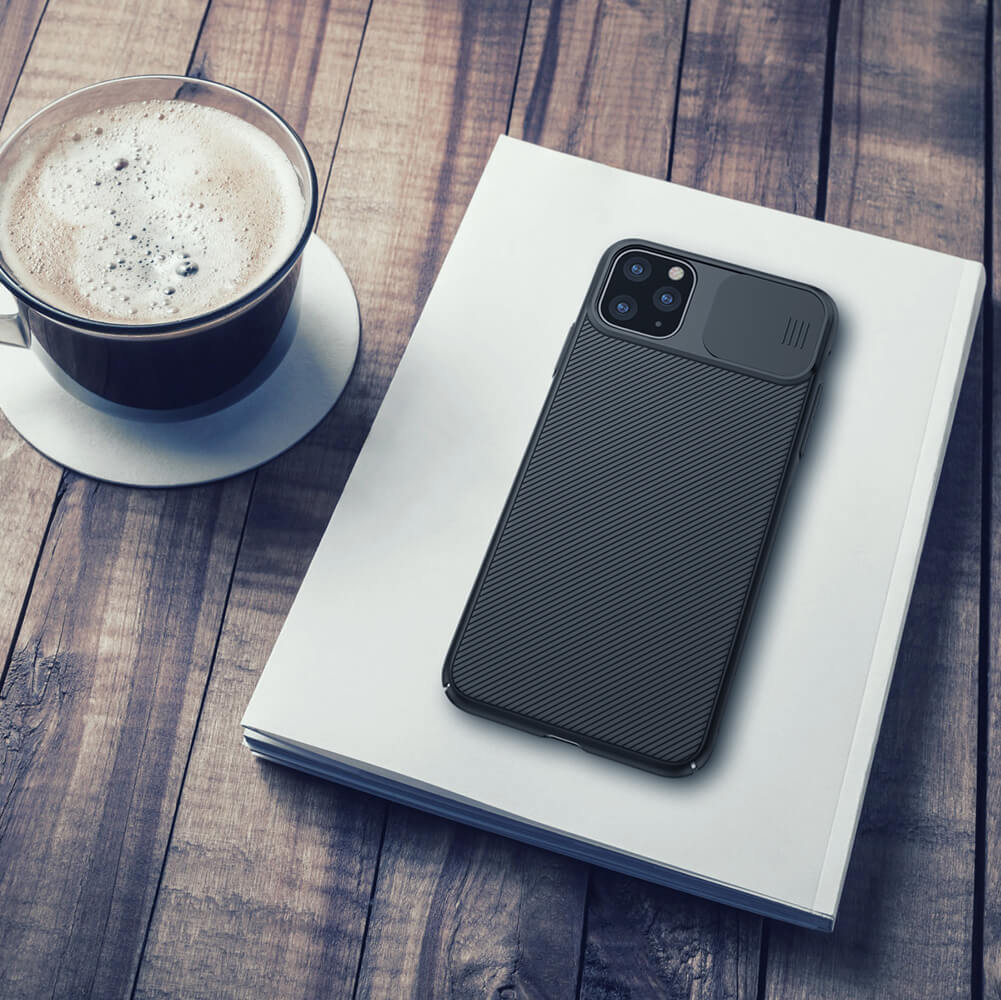 Ốp lưng chống sốc bảo vệ Camera cho iPhone 11 Pro  hiệu Nillkin Camshield  - Hàng chính hãng