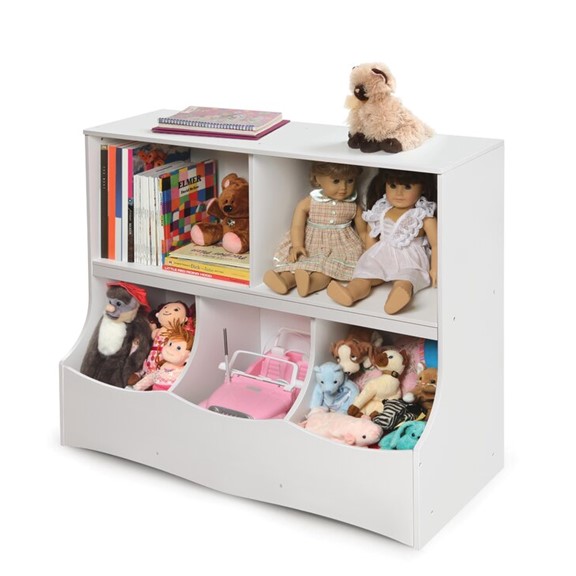 MELIA, Kệ lưu trữ đồ dùng cho trẻ SHE_083, 105x40x90cm