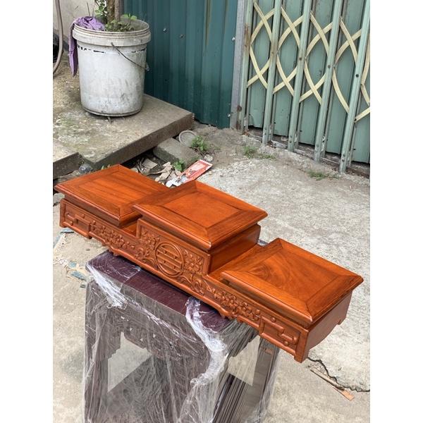 Tam sơn,đế bát hương, tam cấp gỗ hương