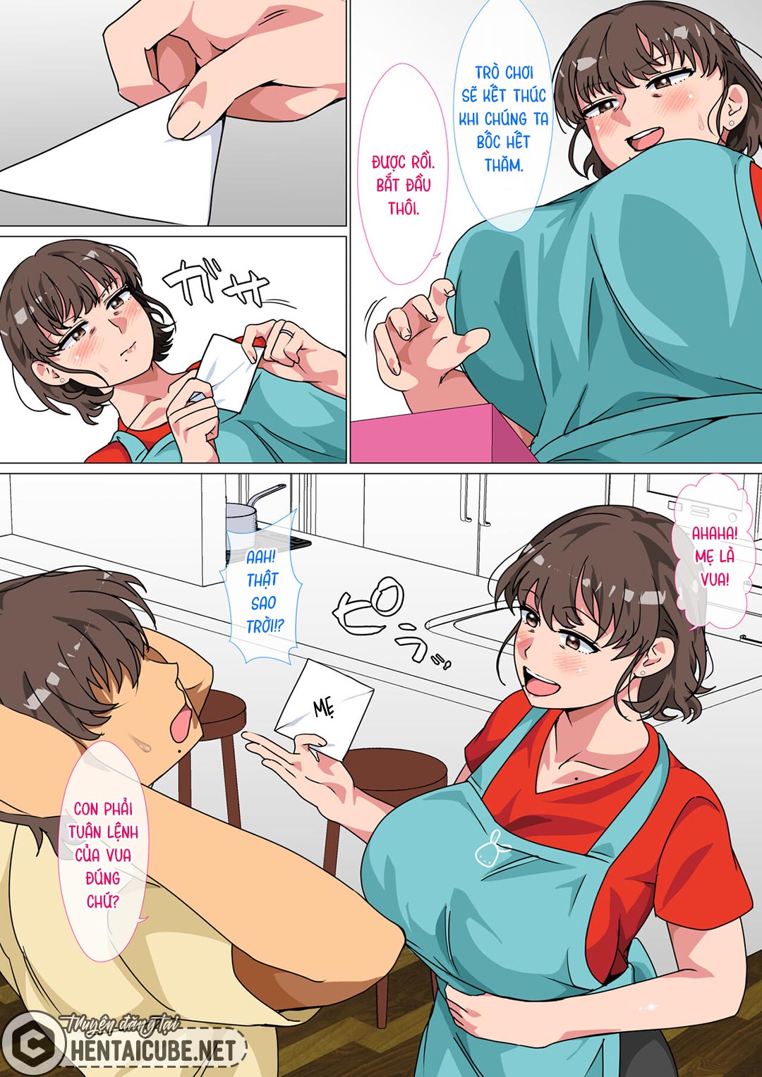 tôi ra lệnh cho mẹ làm tình với mình trong trò chơi làm vua chapter 0 9