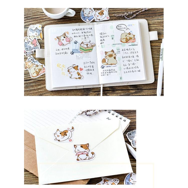 Stickers 45 miếng trang trí album ảnh, mũ bảo hiểm, cốc, quà tặng,.. (HÀNG LOẠI ĐẸP) nhiều phong cách lựa chọn