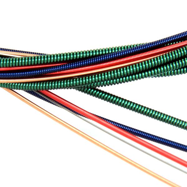 Colorful Strings For Acoustic Guitar