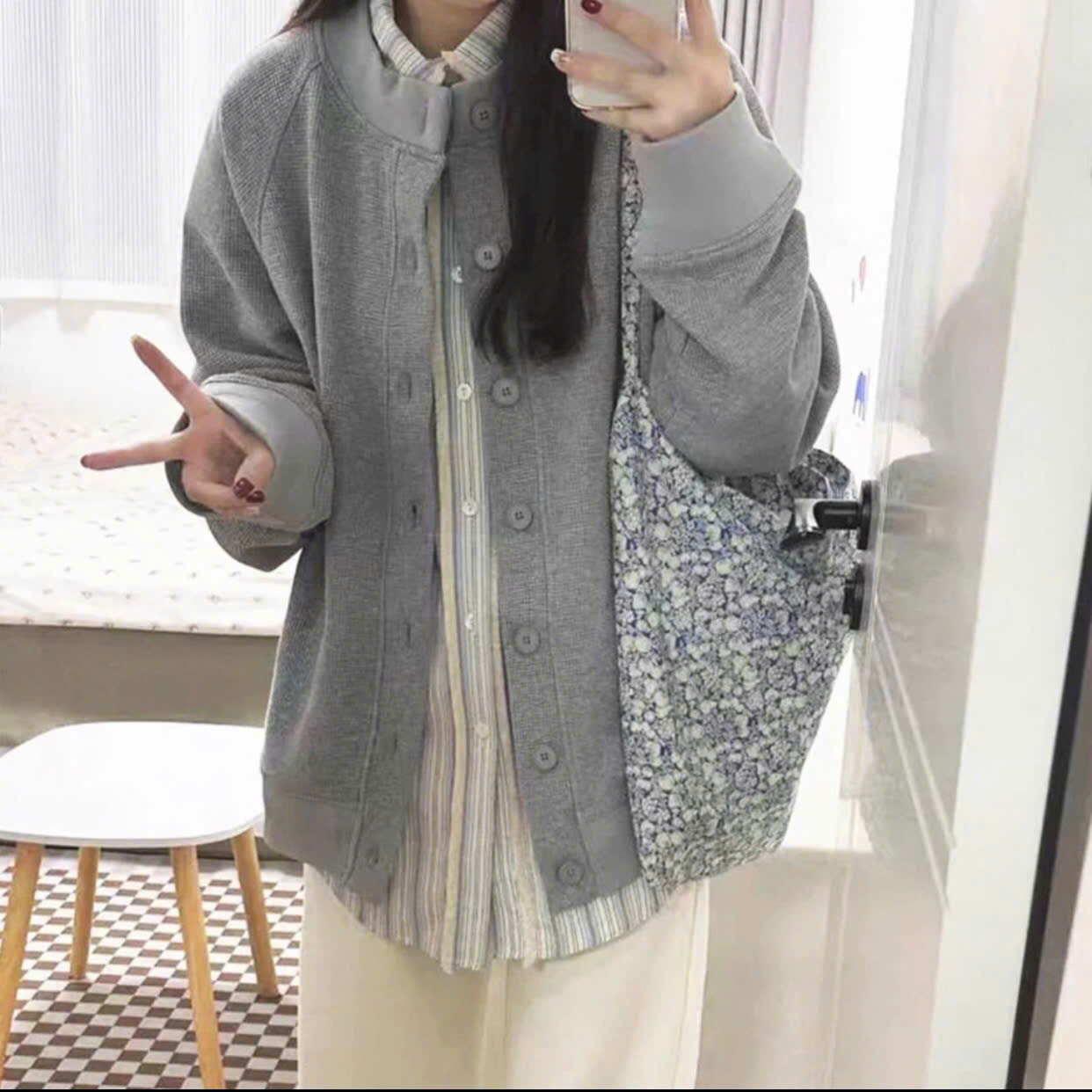 Áo khoác Unisex Basic, chất tổ ong dày dặn, Áo khoác nam đẹp, kiểu dáng basic Nam Nữ mặc được, kiểu trẻ trung, NeSa Shop T55