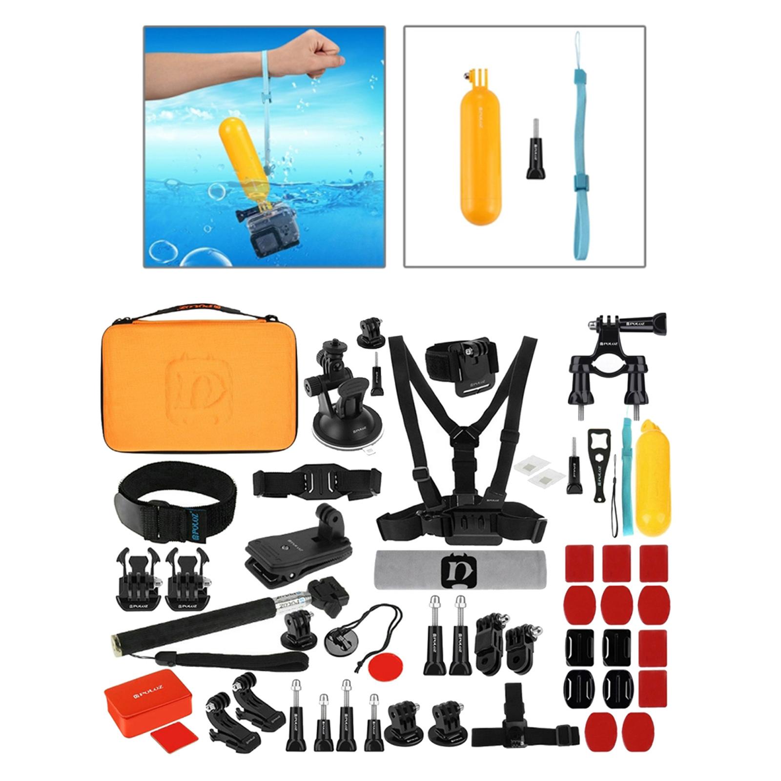 53-in-1 Accessories Kit for GoPro Hero 7 6 5 4 3 2 for NEW HERO Pro Camera