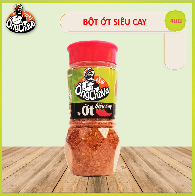 Bột Ớt Siêu Cay Ông Chà Và 40g (Extra Hot Chilli Powder)