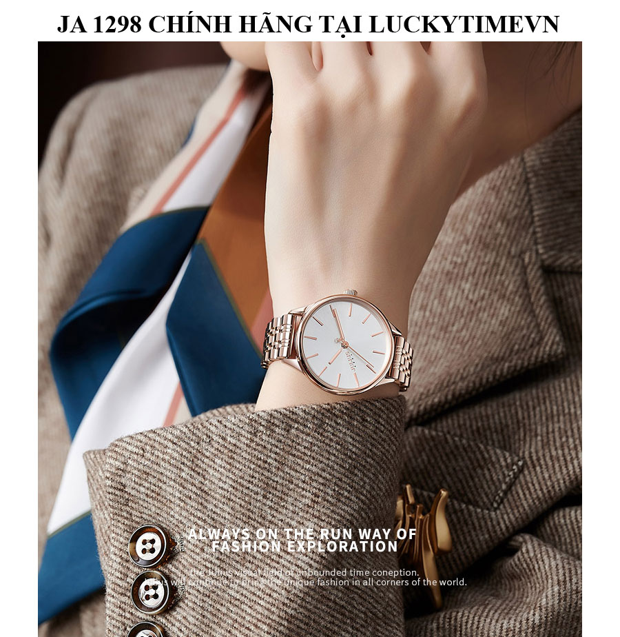 Đồng Hồ Nữ Julius Hàn Quốc JA-1298