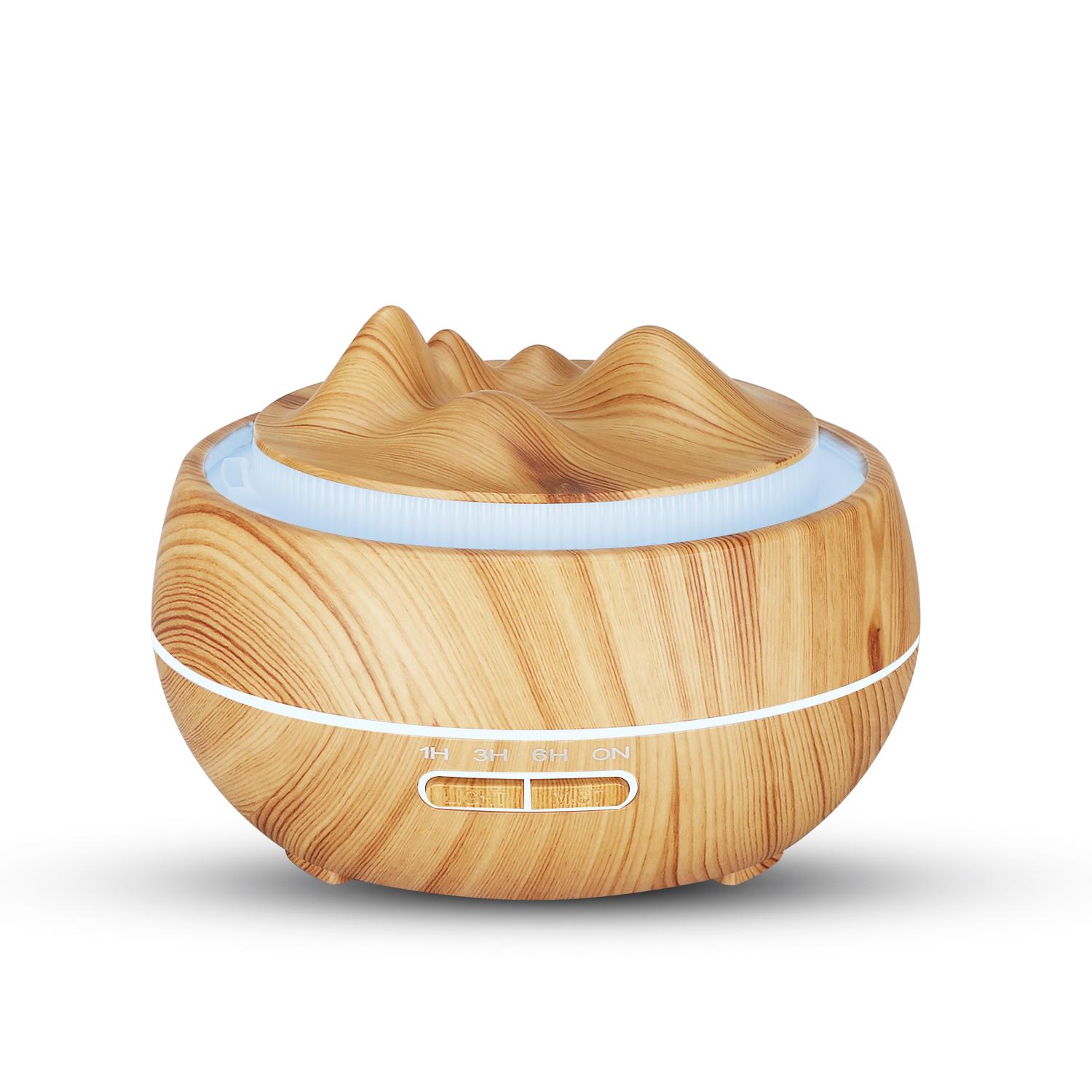 Máy xông tinh dầu, tạo ẩm không khí Aroma Diffuser với 7 đèn LED Nguồn điện 110-220V