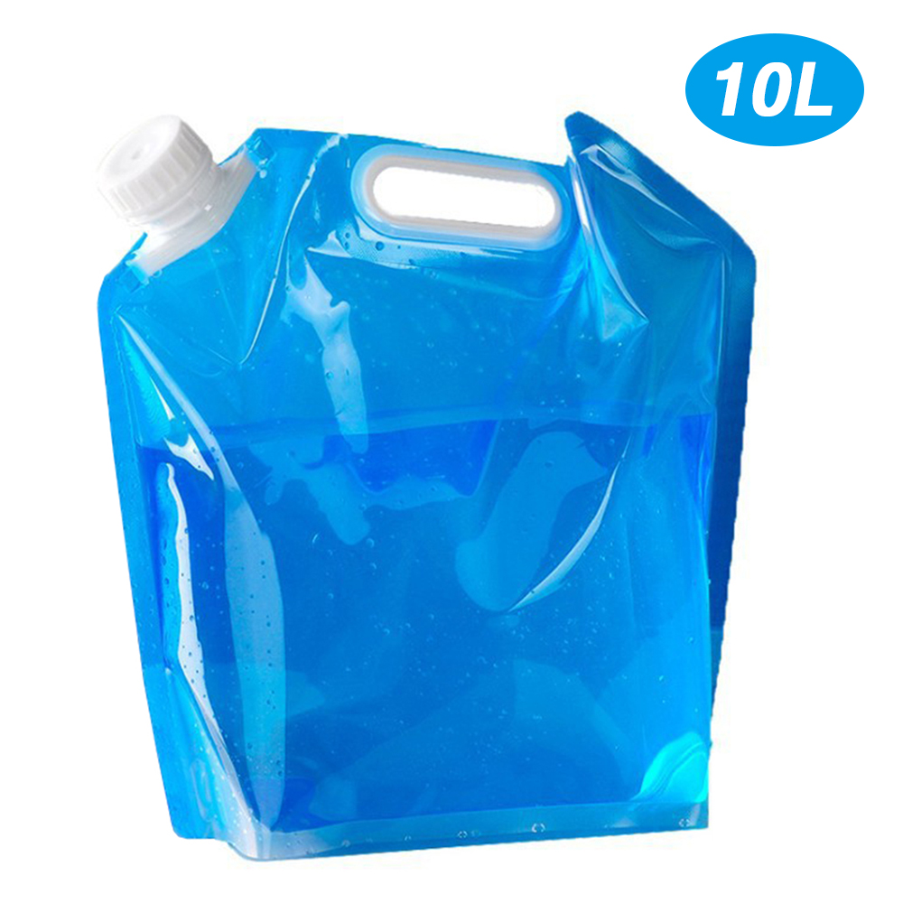 Túi Đựng Nước 5L/10L Có Thể Gập Lại Dùng Cho Cắm Trại Đi Bộ Đường Dài Sinh Tồn Khẩn Cấp