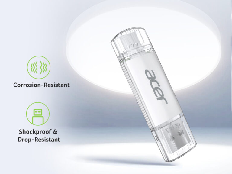 USB Acer UT300 3.2 Gen1 USB-C &amp; USB-A tốc độ upto 150MB/s BH 5 NĂM 1 ĐỔI 1 Hàng chính hãng