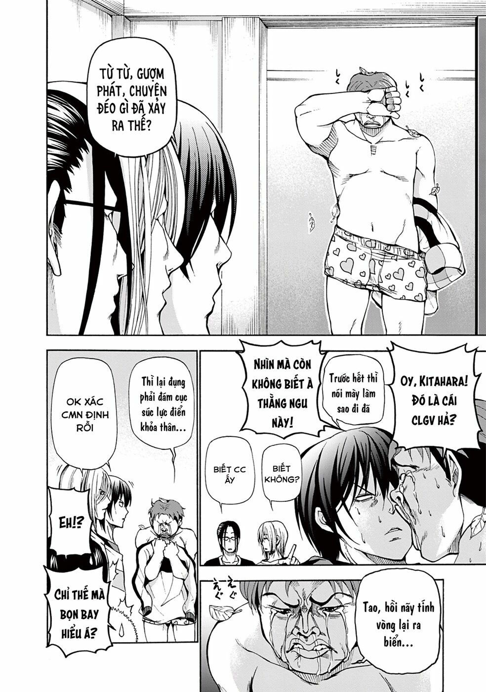 cô gái thích lặn - grand blue chapter 13 19