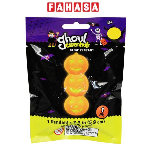 Dây Chuyền Dạ Quang Hình Bí Ngô Halloween - Nuan Nuan 2019-008