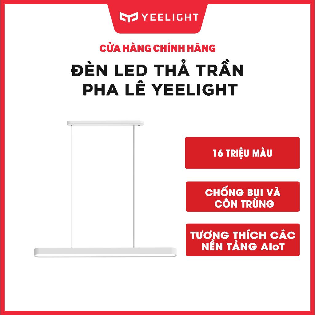 Đèn thả trần pha lê thông minh Yeelight YLDL01YL, 16 triệu màu Led RGB đổi màu có thể điều chỉnh độ dài