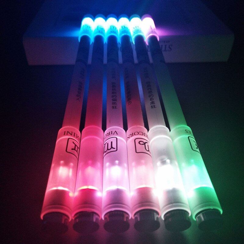 BÚT LED QUAY NGHỆ THUẬT CÓ ĐÈN - HT