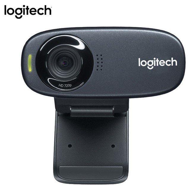 Webcam Logitech C270 / C270i / C310 HD - Dành cho Gọi Video góc rộng với micro giảm tiếng ồn tự độn-Hàng chính hãng