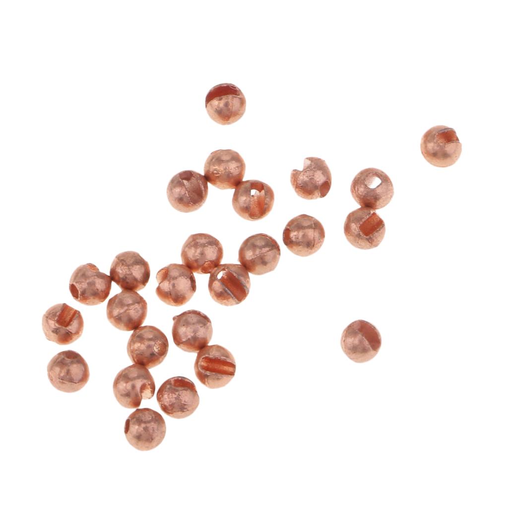 Slotted Beads Fly Tying Beads 5 Sizes Fishing Accessories 2.0mm