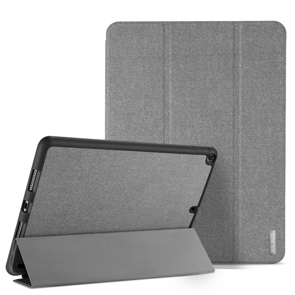 Bao da chống sốc kèm khay đựng bút cho Apple iPad New 9.7 thương hiệu DUX DUCIS Domo Series cao cấp - Hàng nhập khẩu.