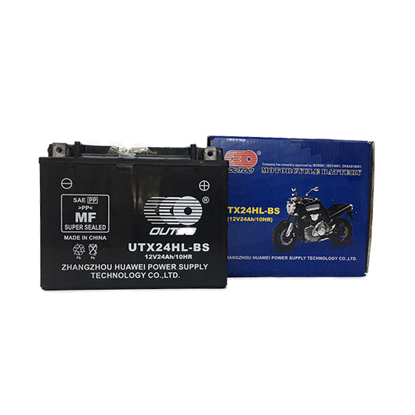 Bình Ắc Quy Xe Moto Phân Khối Lớn OUTDO UTX24HL-BS (12V - 21AH)