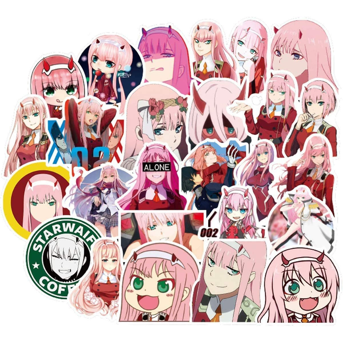 Set 60 Sticker Darling In The FranXX