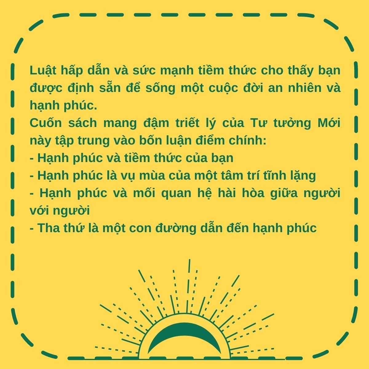 LUẬT HẤP DẪN VÀ SỨC MẠNH TIỀM THỨC - Joseph Murphy - Dương Bùi dịch -