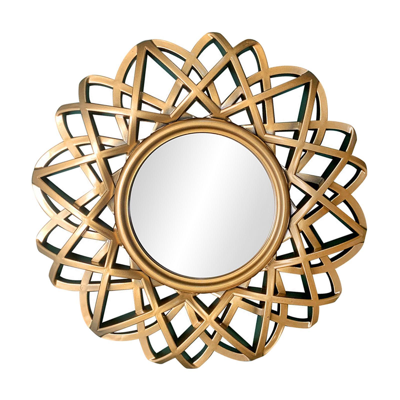 Wall Mirror, Home Decor Decorative Hanging Wall Art for Living Room Bedroom Entryway