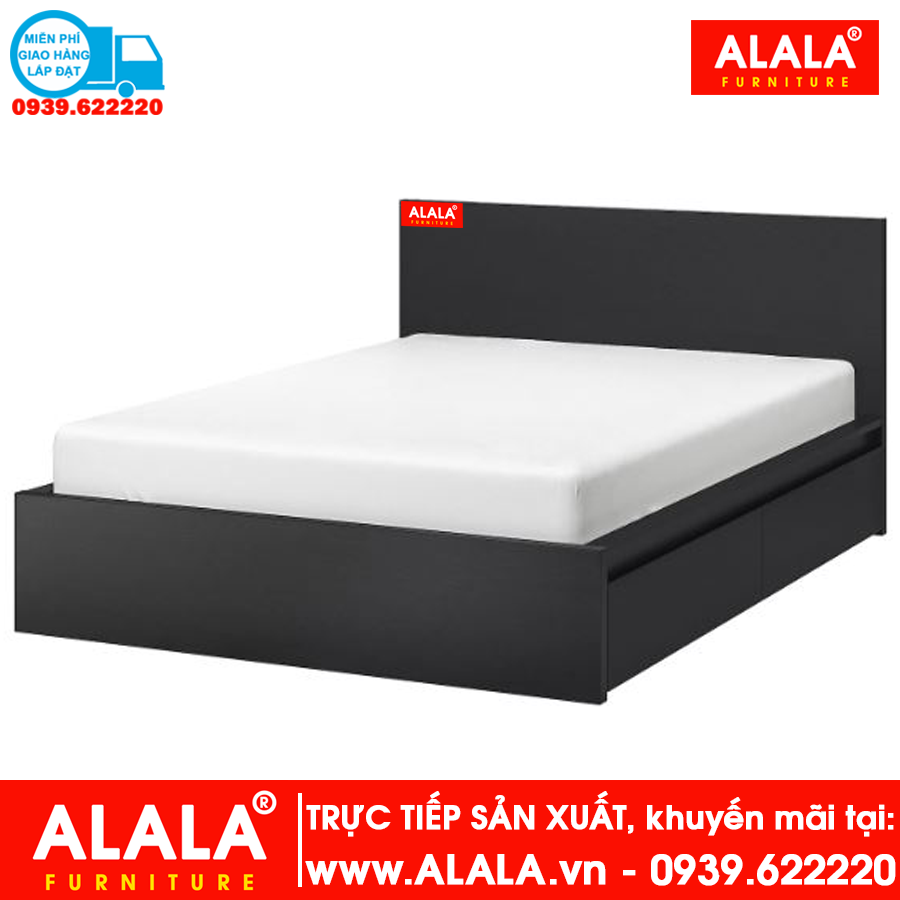 Giường ngủ ALALA gỗ HMR chống nước - www.ALALA.vn® - Za.lo: 0939.622220