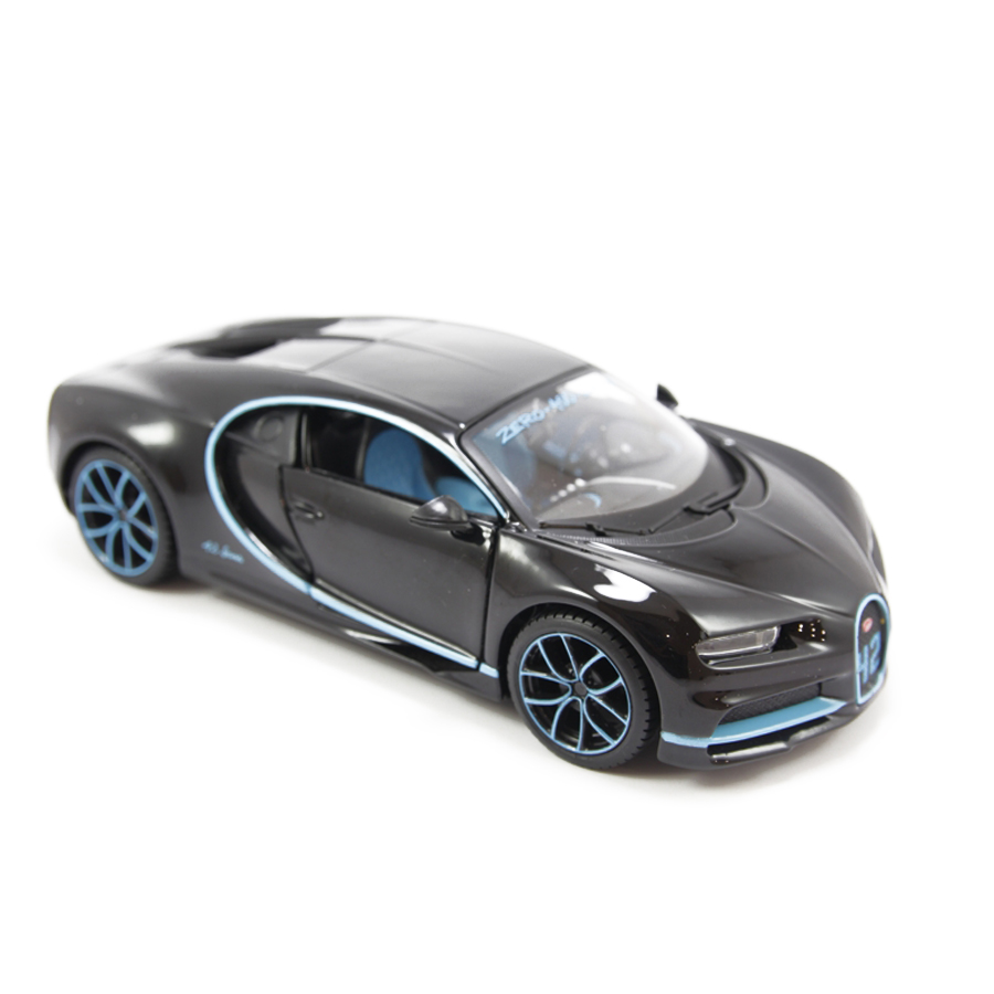 Mô Hình Xe Bugatti Chiron ''42 Sec'' Version 1:24 Maisto MH-31514BK