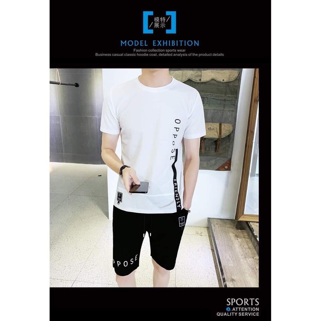 Đồ bộ thể thao , set bộ thể thao tập gym mang ở nhà hay đi chơi đều đẹp , đồ bộ nam phong cách trẻ trung
