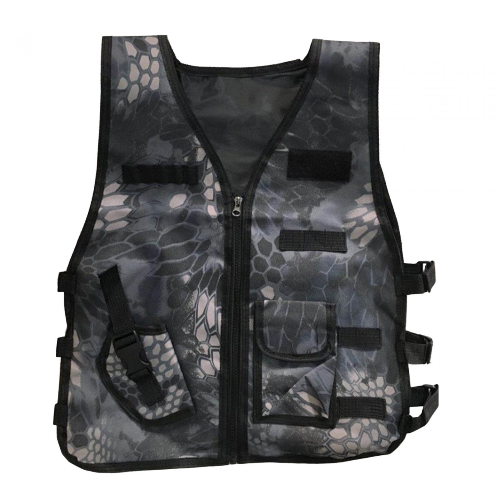 Children Outdoor Vest Breathable Kids Cargo Vest for Role Play