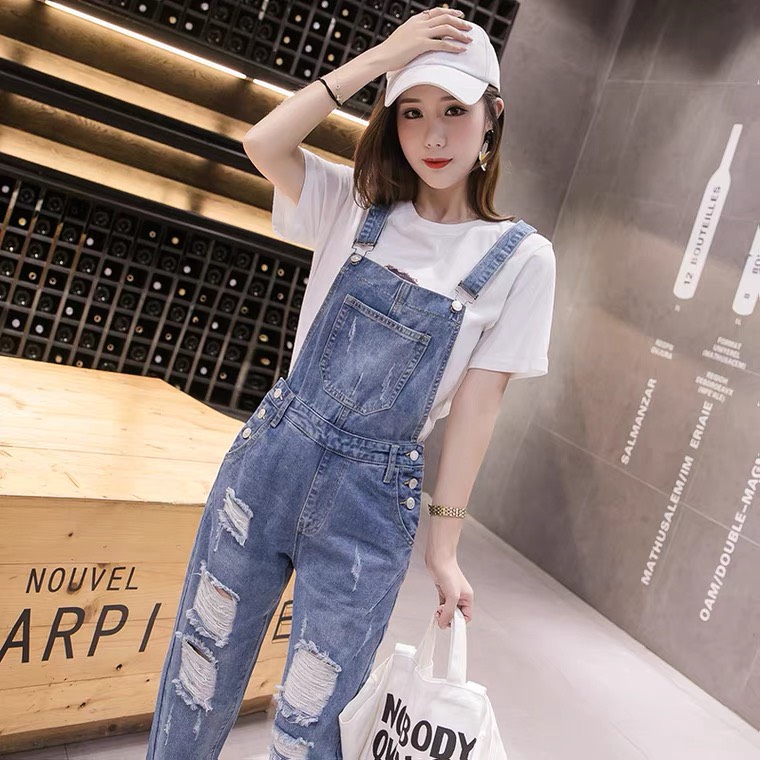 Yếm Jean Nữ Thương Hiệu Chandi, Yếm Nữ Quần cao cấp mẫu mới hot trend 2021 mã NT331