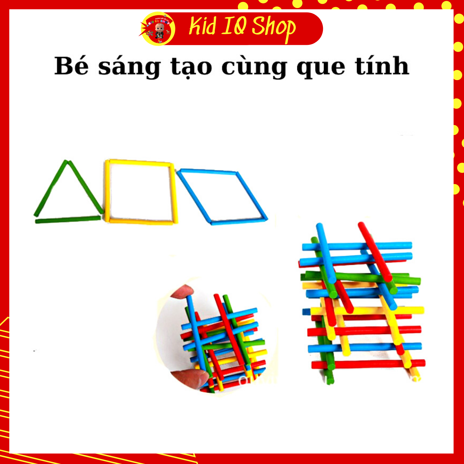 Đồ chơi giáo dục sớm cho bé toán học có bảng chữ số que tính bằng gỗ 