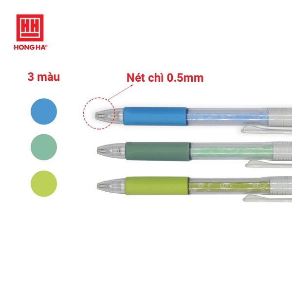 Bút chì kim Hồng Hà HH-01 3520 ngòi 0.5mm - Bút chì bấm Hồng Hà ngòi 0.5mm HH-01 3520