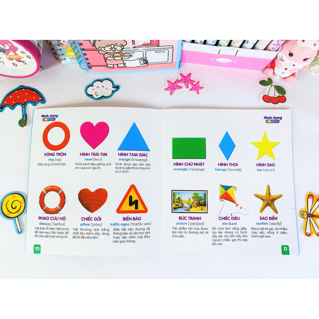 Sách - Combo 8 cuốn Từ Điển Tranh Dành Cho Thiếu Nhi - ndbooks