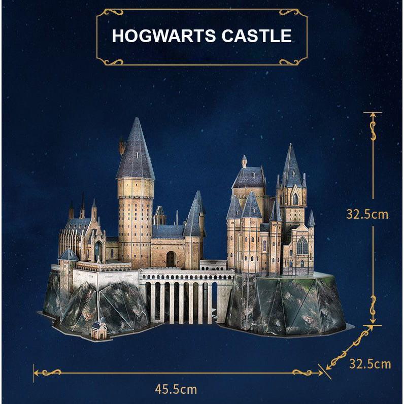 Mô hình giấy 3D - Harry Potter Hogwarts Castle DS1013h