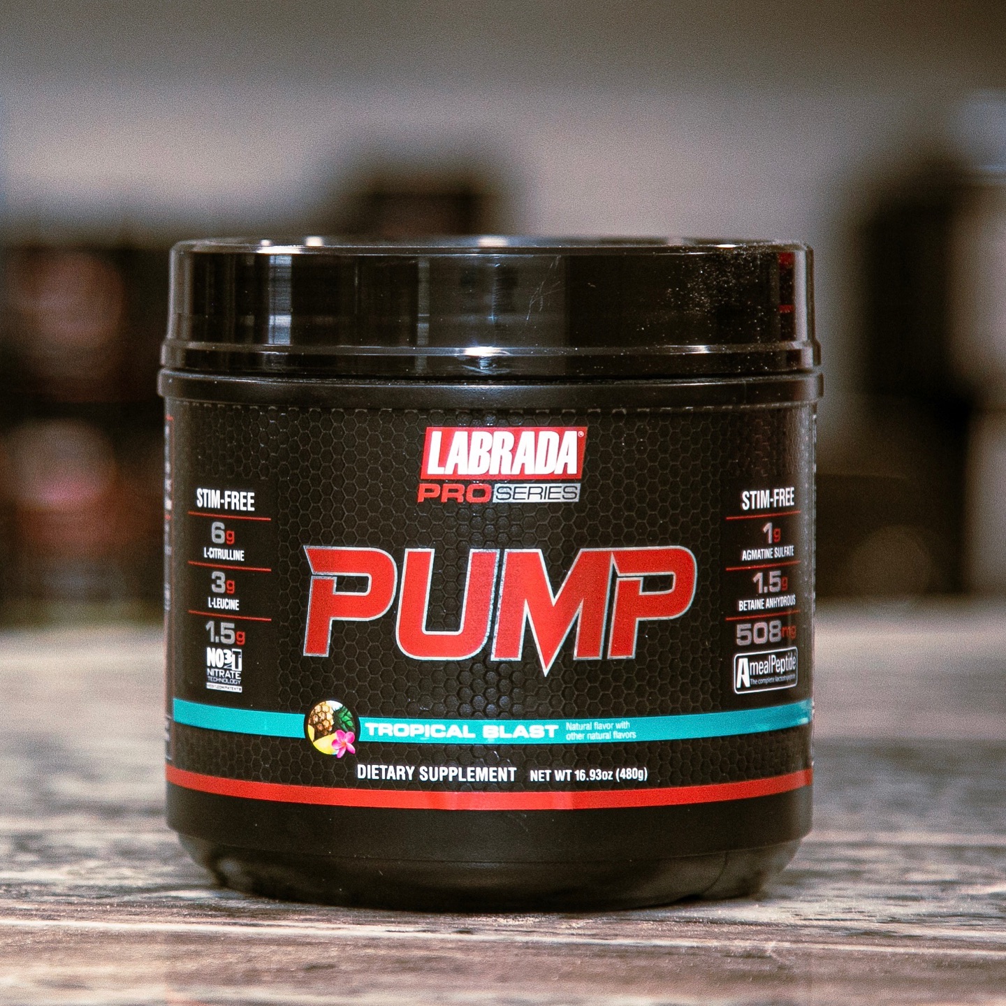 Labrada PUMP Pro Series (30 Lần Dùng), Pre-Workout Không Caffeine, Hỗ Trợ Pump Cơ, Cải Thiện Hiệu Suất