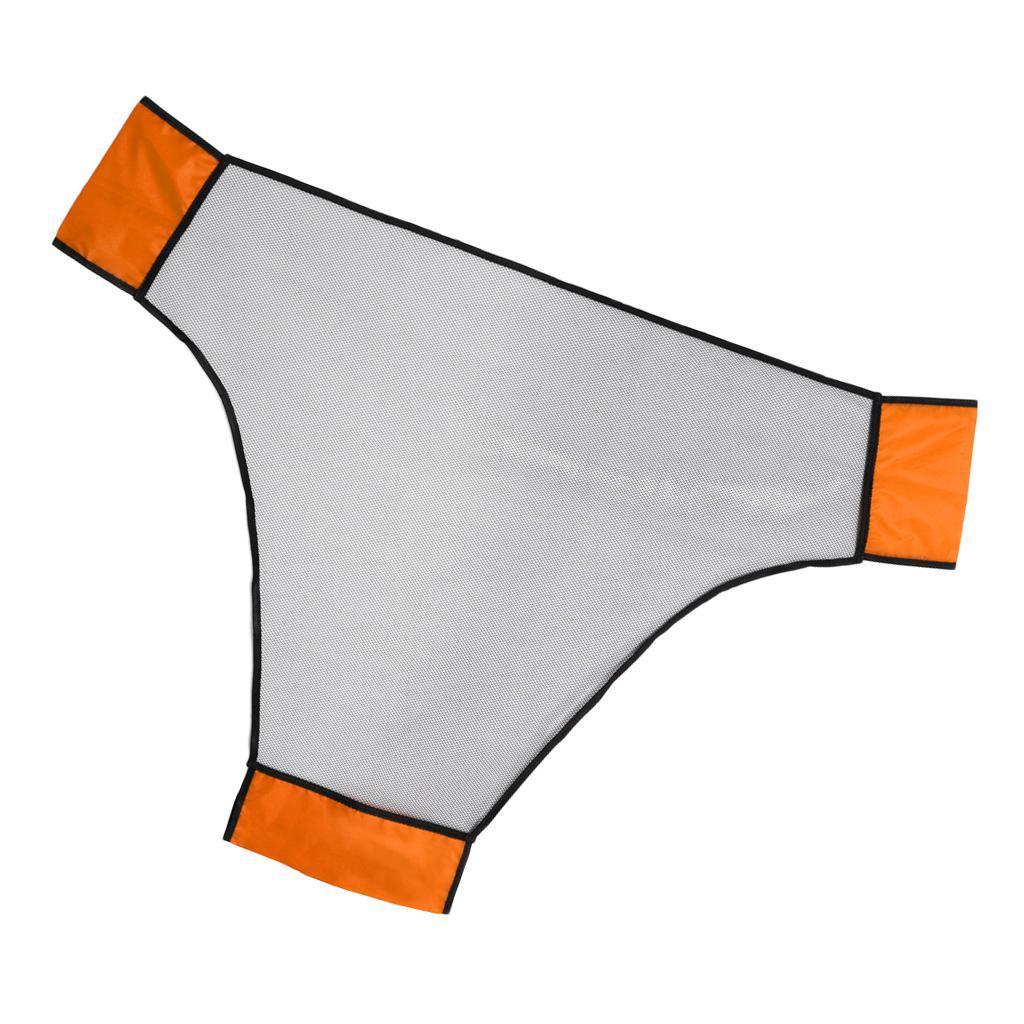 2xFloating Pool Noodle  Net for Swimming Seat Water Relaxation Orange