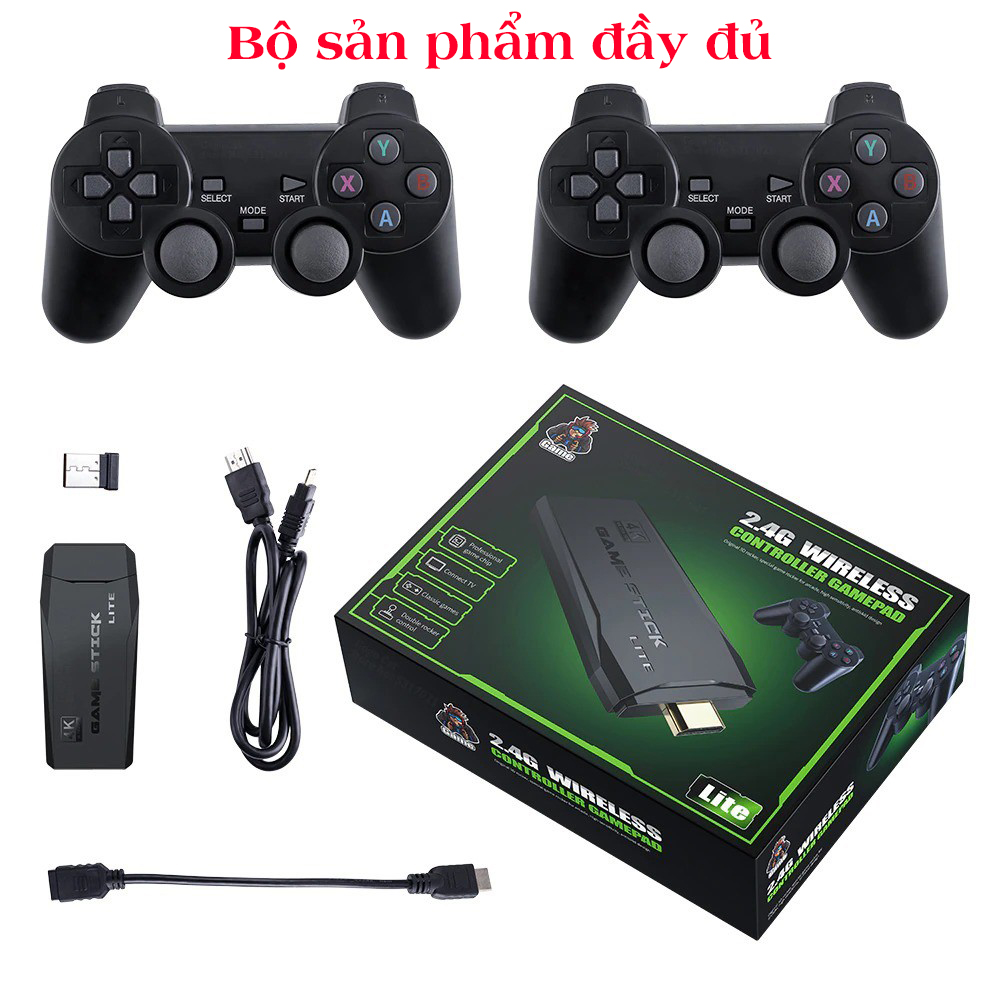 Máy chơi game cầm tay 4 nút HDMI 3500 trò chơi cổ điển PS1/Nitendo switch/FC Compact/FC