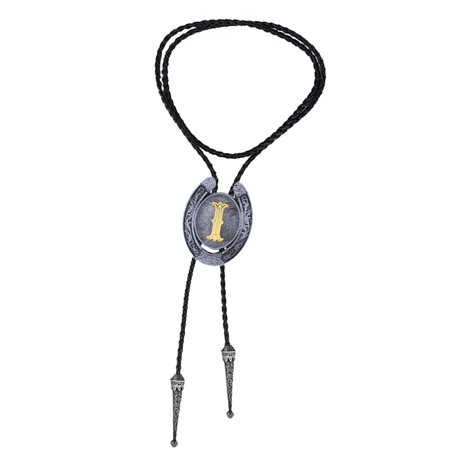 Stylish Bolo Tie PU Leather Jewelry Shirt Neck Ties Clothing Accessory