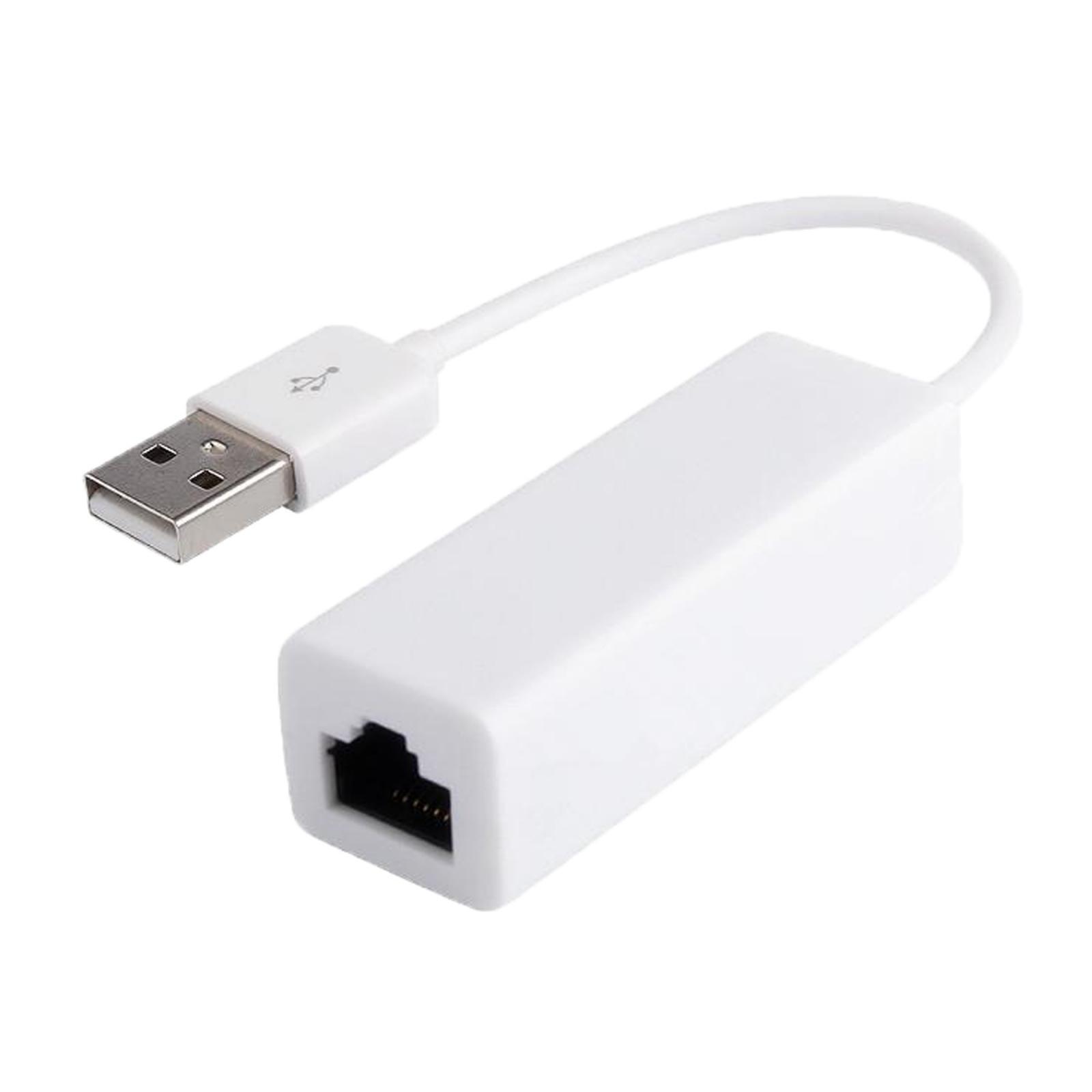 Wired USB to  Adapter Foldable 10/100Mbps Support Windows  PC