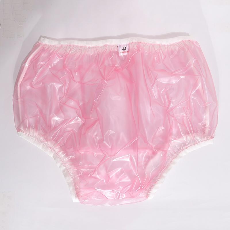 Abdl Người Lớn Tã Cho Bé Nhựa Pvc Có Thể Tái Sử Dụng Tã Bé Tã Quần Lót Onesize Ddlg Bebe Cho Bé Màu Hồng Có Thể Giặt Tã 2XL