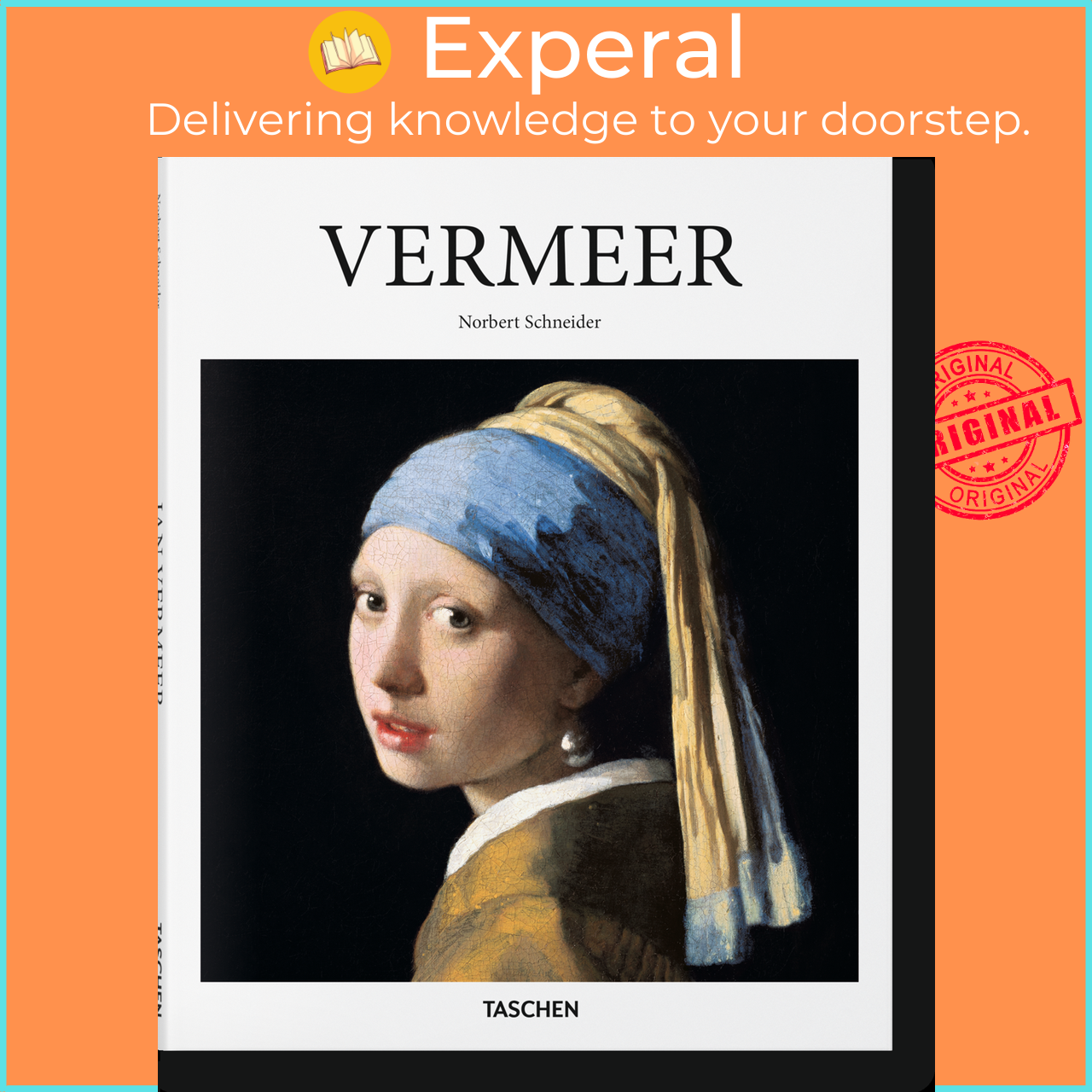 Hình ảnh Sách - Vermeer by Norbert Schneider (hardcover)