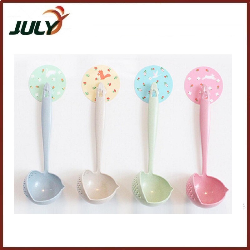 Muỗng múc canh lúa mạch 2in1 có lỗ thoát nước - July