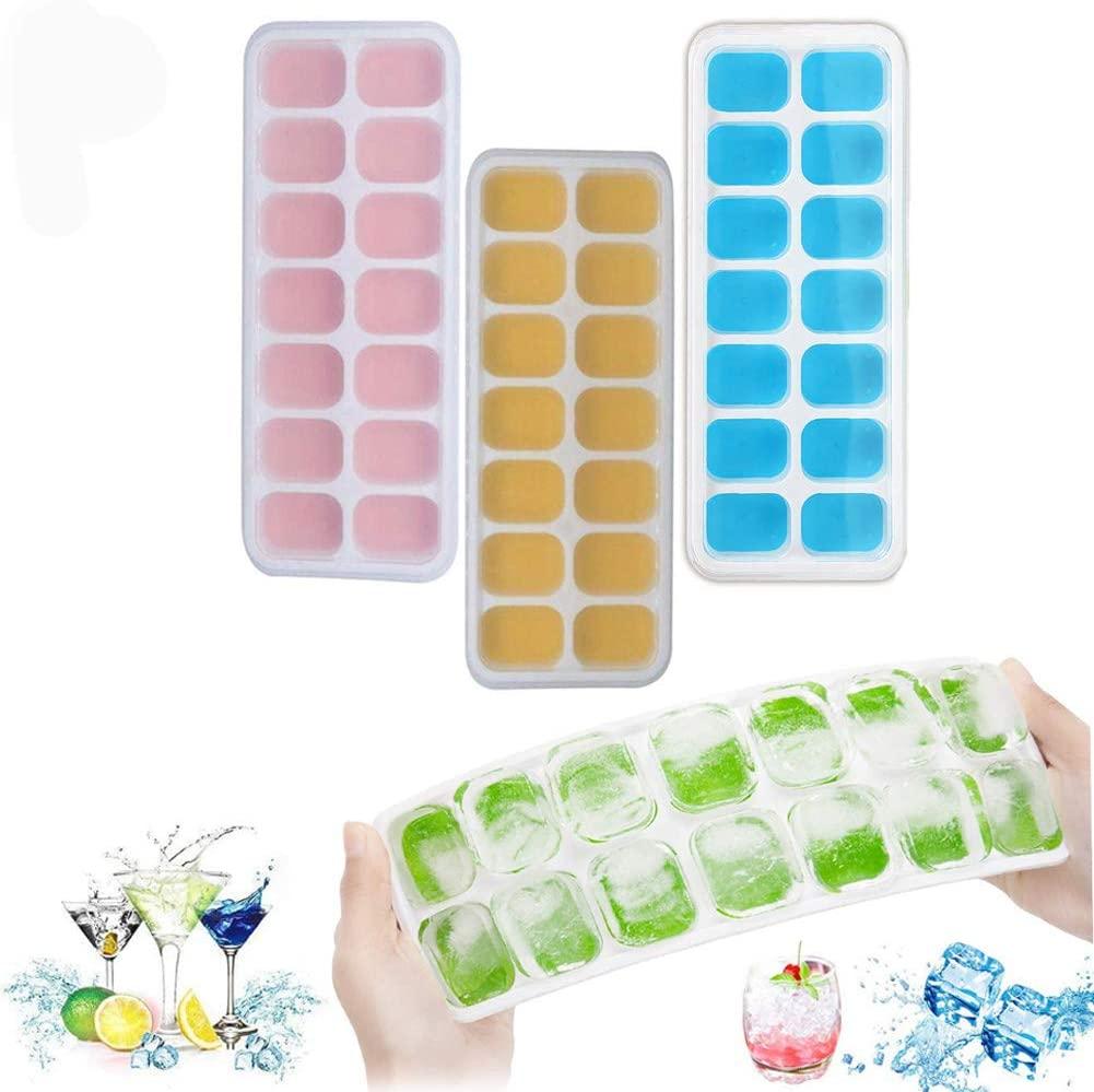 1 Khuôn Silicon Làm Đá 14 Ngăn Tiện Lợi