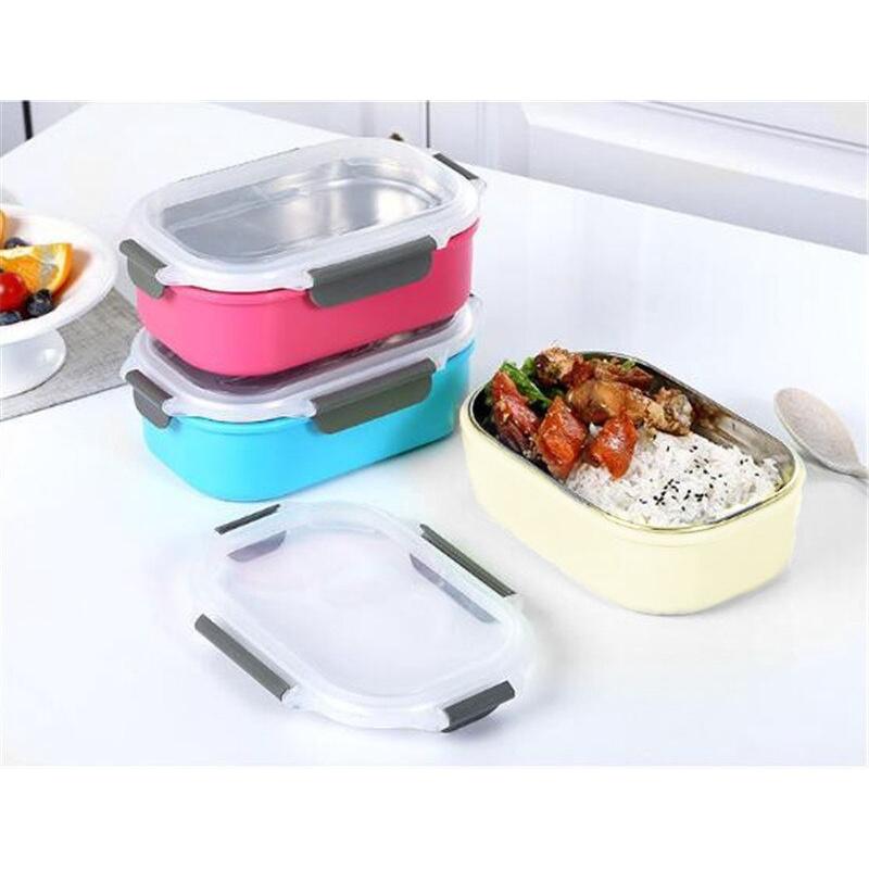 Stainless Steel Leakproof Lunch Box, Insulated Bento Box Food Container with Insulated Lunch Bag Adults, Kids , Men, Women