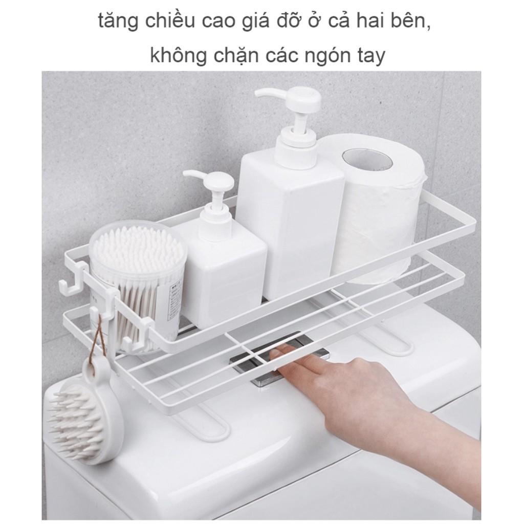 Hình ảnh Giá đựng để gọn đồ nhà tắm chống nước có móc treo tiện lợi Bathrooms Store Artifacts