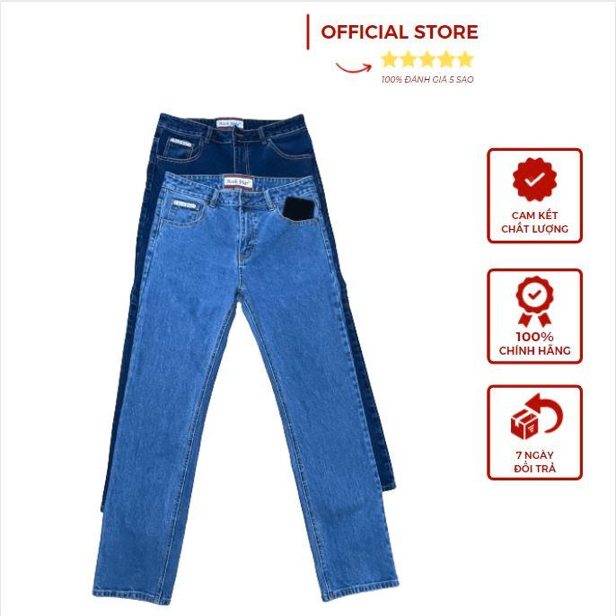 Quần jeans nam ống suông 8521