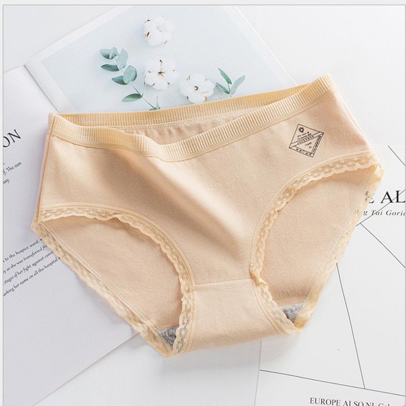 Combo 5 Quần lót nữ viền ren gợi cảm, co giãn tốt, định hình quyến rũ - Màu ngẫu nhiên