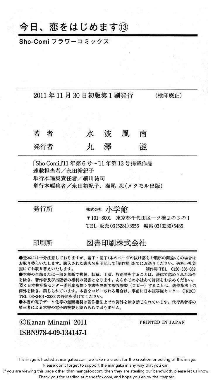 kyou, koi wo hajimemasu - mộng mơ đầu đời chapter 86 31